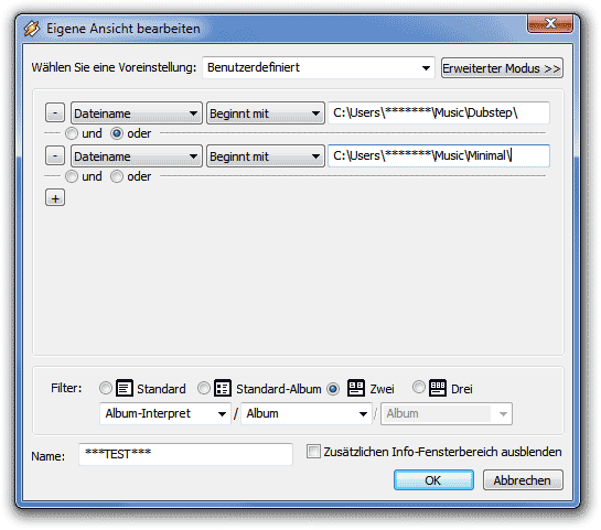 121498 winamp eigene ansicht