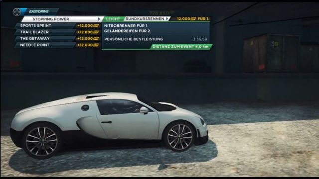 bugatti eventauswahl